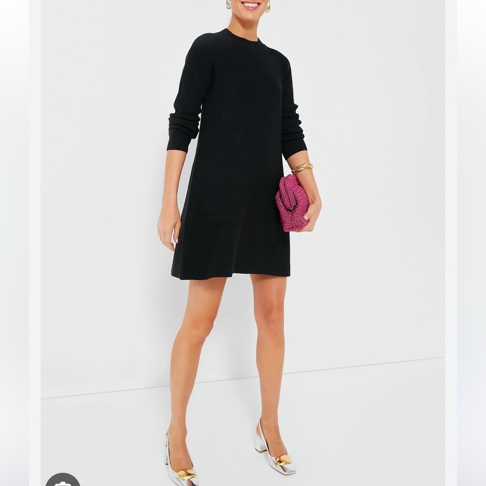 Tuckernuck Pomander Place Ainsley Dress Black XS unworn/unwashed